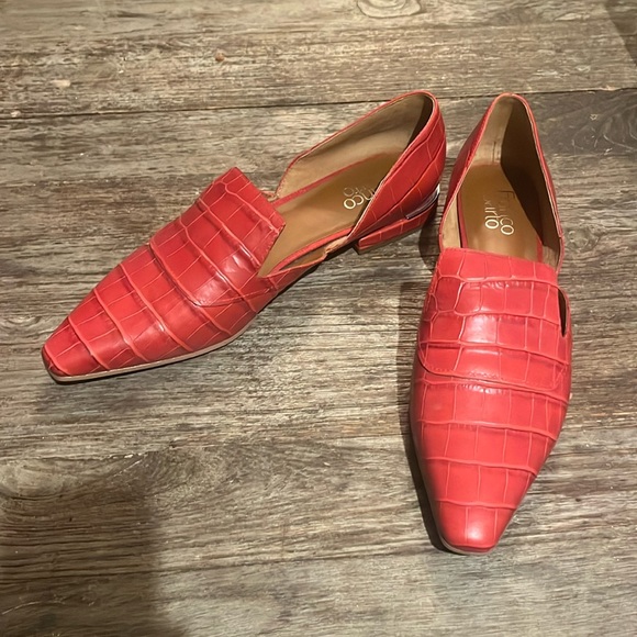 Franco Sarto Snakeskin slip ons - Picture 1 of 4